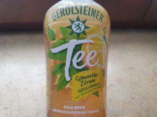 Gerolsteiner® Tee - Schwarztee Zitrone Geschmack